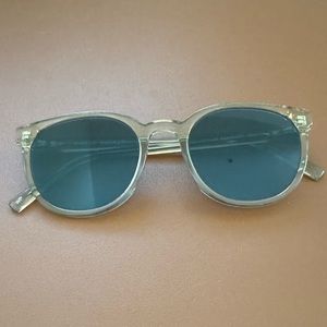 Warby Parker GILLIAN M 177 Nutmeg Crystal 52-20-145 Sunglasses